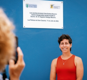 Inauguración Pistas Carla Suárez