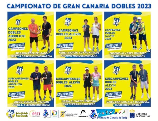 CAMPEONATO DE GRAN CANARIA DE DOBLES 2023